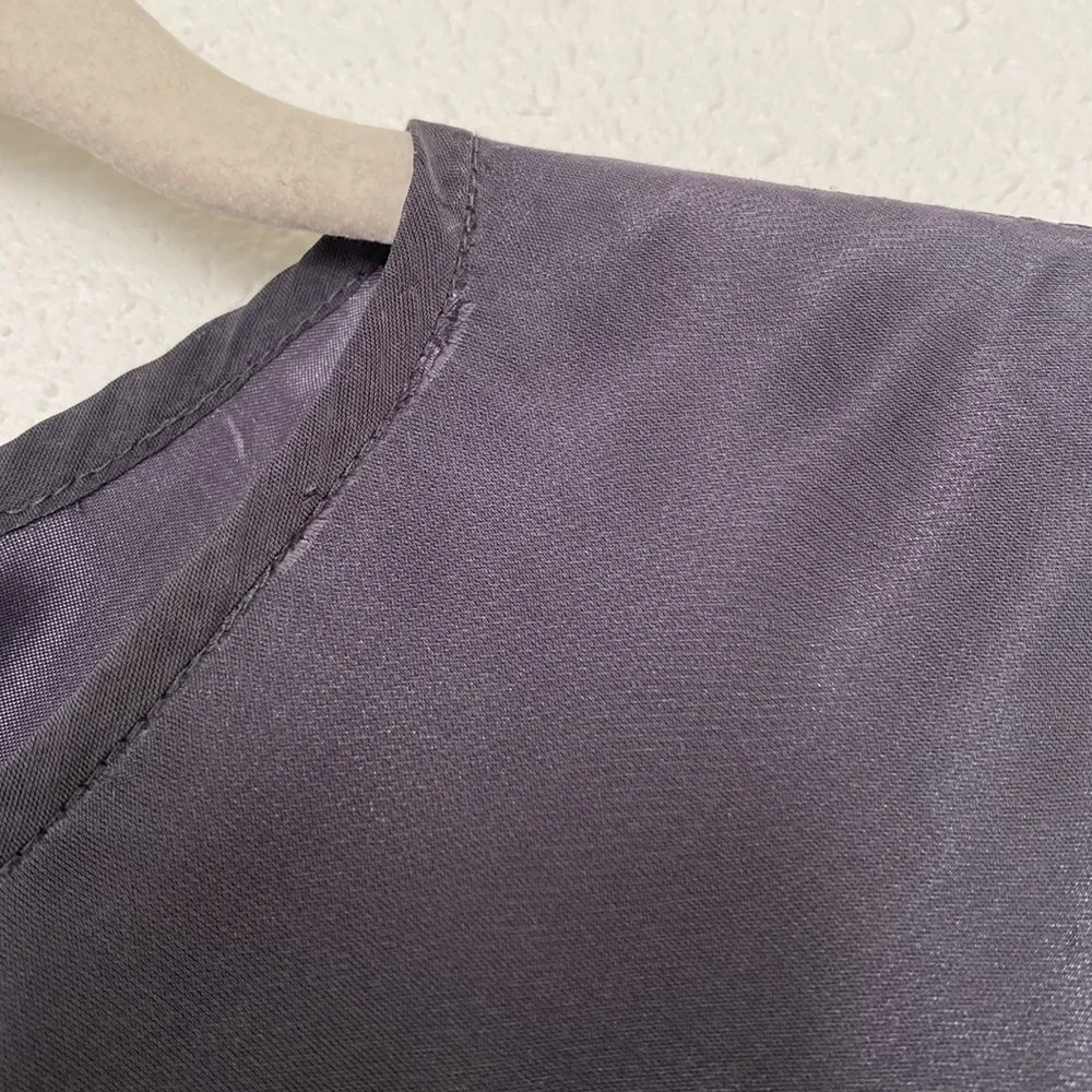 90s Silk‎ overlay grunge midi slip dress